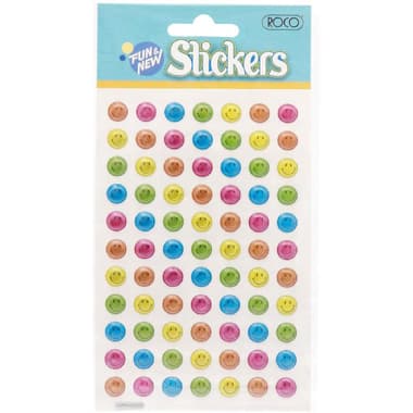 Roco Fun & New Stickers
Smiley - Small, 77 Pieces