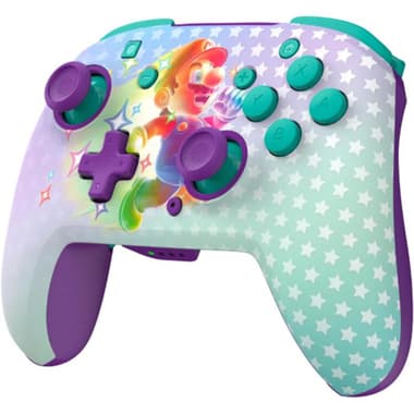 Turtle Beach Rematch Invincible Mario (Glow in the Dark) Controller
Wireless, for Nintendo Switch 2, White/Green