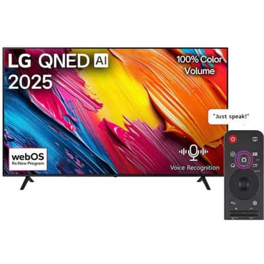 LG 86" Smart TV
4K QNED, 60 Hz, Black, QNED70