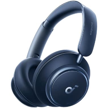 Anker Soundcore Space Q45 On-Ear Headphones
Active Noise Cancelling, Bluetooth, USB (Charging), Built-in Microphone, Blue
