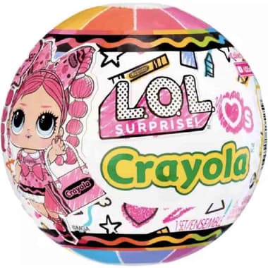 L.O.L. Surprise! Crayola Edition Tots
Assorted Toy Collectible, Assorted Color, 3 Years and Above