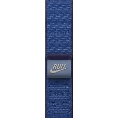 Apple Nike Sport Loop Wrist Strap
for Watch Ultra 3/Watch Ultra 2/Watch Series 11 46/Watch Series 10 46, Nylon Weave, Reflective Yarn, Blue Ribbon