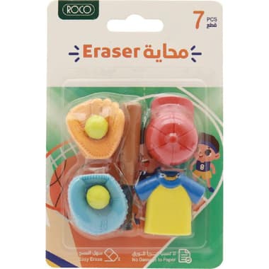 Roco Rubber Eraser
Sports, Assorted Color