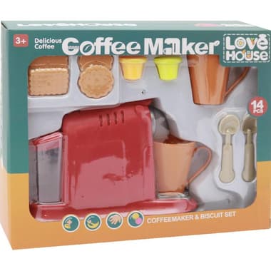 Masen Toys Love House: Coffee Maker Set Kid's Pretend Play
3 Years and Above
