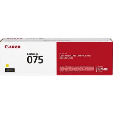Canon 075 Laser Toner
Yellow