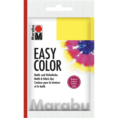 Marabu Fabric Dye
Bordeaux, 25.00 g ( .88 oz ), for Batik and Textile