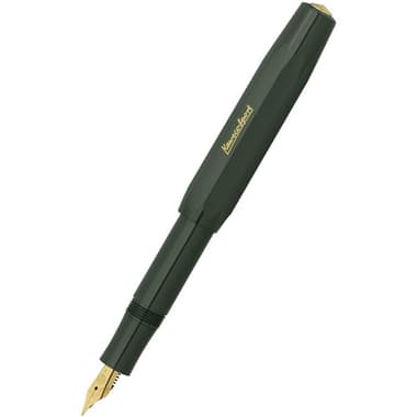 كاويكو كلاسيك سبورت قلم حبر نافورة
أزرق لون الحبر, 0.9 mm, حافة معدنية, قطعة واحدة