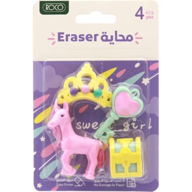 Roco Rubber Eraser
Unicorn, Assorted Color