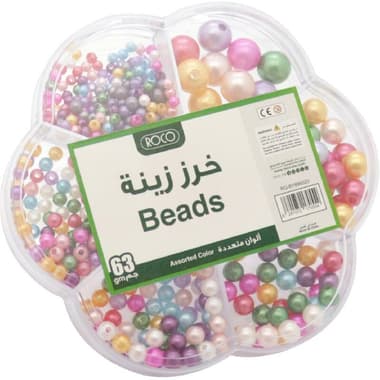 روكو خرز دائري بأحجام متنوعة
ألوان متنوعة