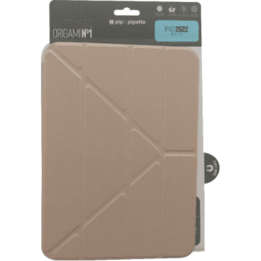 PIPETTO Origami Folio Tablet Case
for iPad A16/iPad 10.9 10th Gen, Metallic Pink