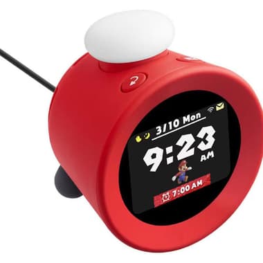 Nintendo Sound Clock Alarmo
Alarm Clock, for Nintendo Switch, Red