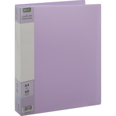 Roco Display Book
60 Pockets, A4, Polypropylene, Light Pink