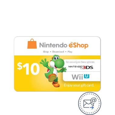 Nintendo 10$ eShop Payment and Recharge Card (Delivery by eMail)
Digital Code (USA)
