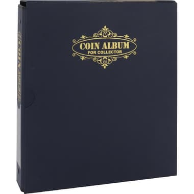 Coin Album
Gold, Hot Stamped, 3-ring Binder, 4.5 X 5 cm (Coin Pocket), 10 Pages