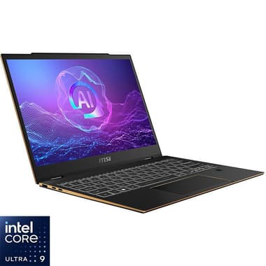 ام اس اي ساميت 13 AI+ لابتوب 2 في 1 متحول
ذكاء اصطناعي مع كوبايلوت+, 13.3 بوصة, 9 معالج انتل كور ألترا, 32 جيجابايت رام, الجيل الرابع PCIe 1 تيرابايت, ويندوز 11 هوم,