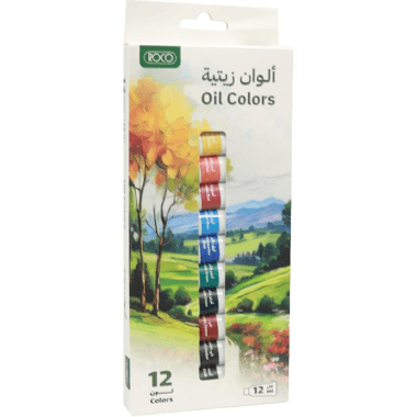 Roco Paint Set Oil Color
Assorted Color, 12 Colors