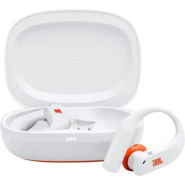 JBL Endurance Peak 4 Earbuds
Adaptive Noise Cancelling, Bluetooth, USB (Charging), Built-in Microphone, White