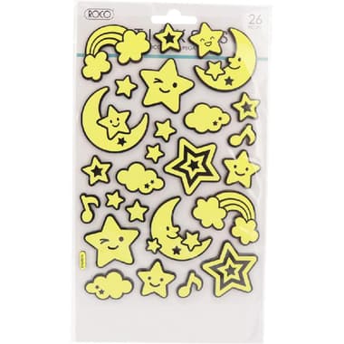 Roco Stickers
Stars, Moon