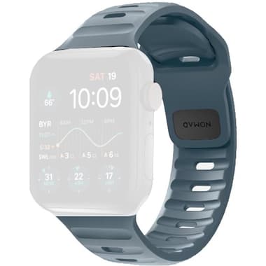Nomad Sport Band Wrist Strap
for Apple Watch Ultra 2/Watch Series 10 46/Watch Series 9 45/Watch SE 44, FKM Fluoroelastomer Rubber, Marine Blue