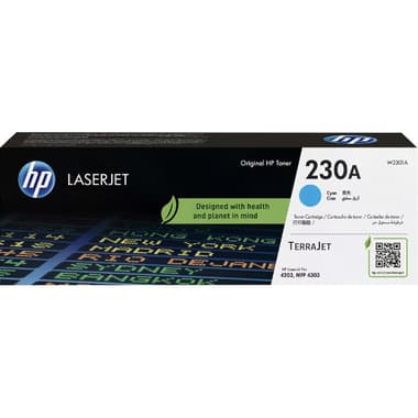 HP 230A Laser Toner
Cyan