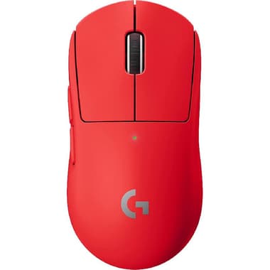 Logitech G Pro X SUPERLIGHT Gaming Mouse
Wireless (2.4 GHz RF), Optical, HERO 100-25600 dpi, Red