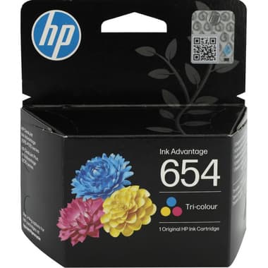 HP 654 Inkjet Cartridge
Tri-colour (Cyan;Magenta;Yellow)