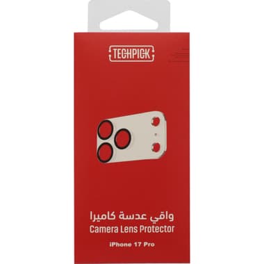 Techpick Camera Lens Protector (Full Frame) Smartphone Camera Accessory
for iPhone 17 Pro
