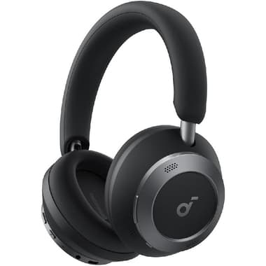 Anker Soundcore Space One Pro On-Ear Headphones
Adaptive Noise Cancelling, Bluetooth, USB-C (Charging), Built-in Microphone, Obsidian Black