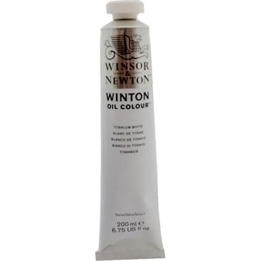 Winsor & Newton Winton Color Code # 40 Oil Color
Titanium White, 200.00 ml ( 7.04 oz )