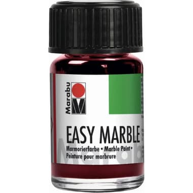 Marabu Easy Marble Solvent-based
Bright Colors Marbling Paints, Pink, 15.00 ml ( .53 oz ), 1 Color