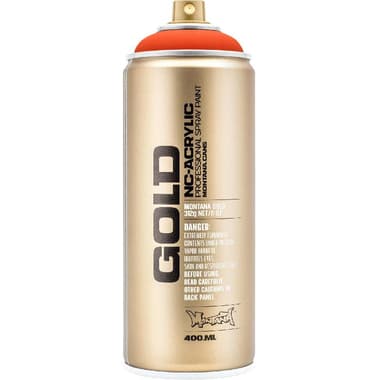 MONTANA-CANS Gold NC-Acrylic Spray Paint
Power Orange, 400.00 ml ( 14.08 oz )