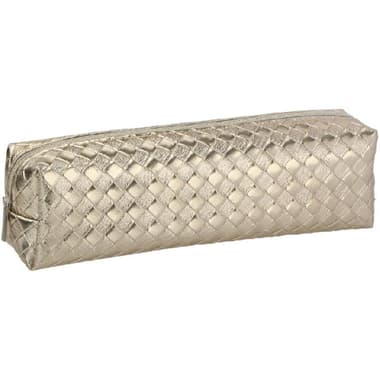 Soft Pencil Case
Thread Pattern Design, Compact, Elegant, Gold