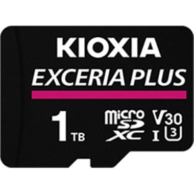Kioxia Exceria G2 Micro SD
1 TB, Class 10: Max 100 Mbps Speed Performance
