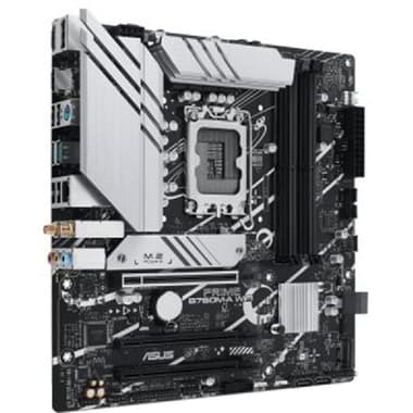 Asus PRIME B760M-A WIFI Motherboard
for Intel Socket LGA1700 (13th/12th Gen), Intel B760, mATX, DDR5, Wi-Fi 6