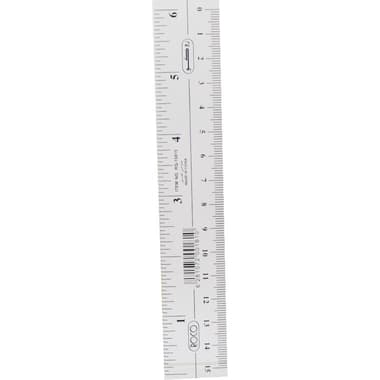 Roco Ruler
Beveled Edge, 15 cm, Plastic