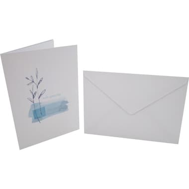 Designer Greetings Card & Envelope
"With Sympathy. May Love Warm", Assorted Color