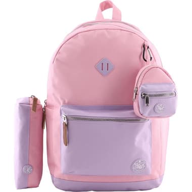 Atrium Classic Backpack with Accessory
for 15" (Device), Pink/Purple