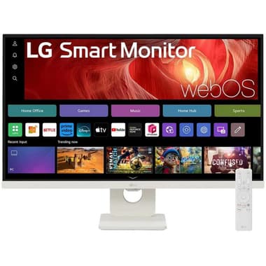 ال جي 32U721SAW 31.5 بوصة
شاشة, 4K الترا اتش دي, 60 Hz, 5 مللي ثانية, 5 واطxسماعة مزدوجة مدمجة 2, ابيض