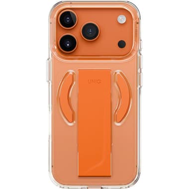 Uniq Heldro Air Back Cover Mobile Case with MagSafe
for iPhone 17 Pro, Volt Orange