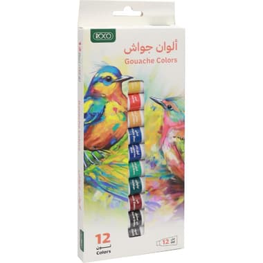 Roco Paint Set Gouache Color
Assorted Color, 12 Colors