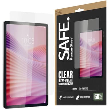 PanzerGlass SAFE Ultra-Wide Fit Tablet Screen Protector
for Lenovo Tab (TB311XU) 10.1", Super+ Glass, Standard Fit