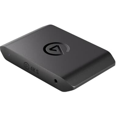 ELGATO 4K S Game Capture Device
for PlayStation 5/Xbox Series S/Xbox Series X/Xbox One, Black