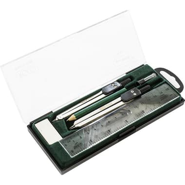 Roco #400 Geometry Set
Plastic/Steel, 9 Parts