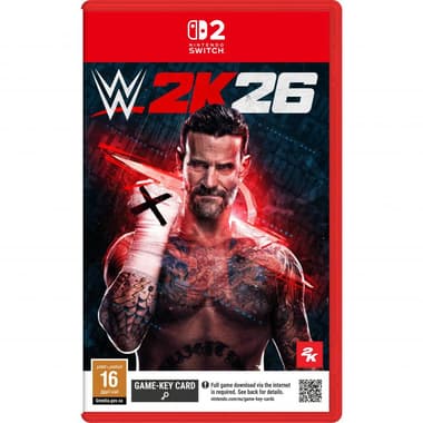 WWE 2K26
سويتش 2 جيمز, رياضة, بطاقة ألعاب