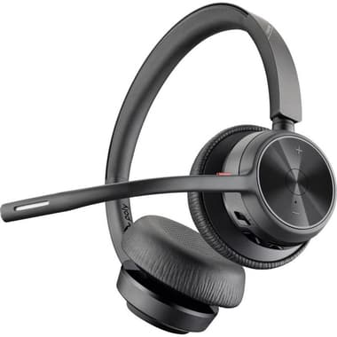 Poly Voyager 4320 On-Ear Headphones
Bluetooth/Wired (Optional), USB (Charging), Rotating Microphone, Black