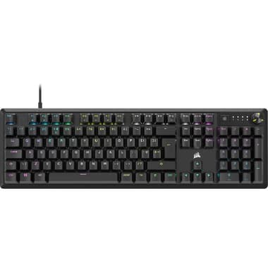 كورسير كيه 70 كور ميكانيكي RGB لوحة مفاتيح للالعاب
سلكي, بلايستيشن/متوافق مع الكمبيوتر/ماك أو اس/اكس بوكس ون/سيريس اكس/سيريس اس 4/5, اسود