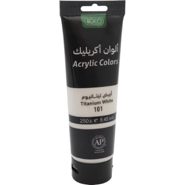 Roco Acrylic Color
Titanium White, 250.00 ml ( 8.80 oz )