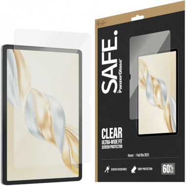 PanzerGlass SAFE Ultra-Wide Fit Tablet Screen Protector
for Honor Pad X9a 11.5", Super+ Glass, Standard Fit