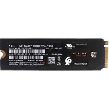 WD SN850X NVMe Internal SSD - Solid State Drive
1 TB, Black