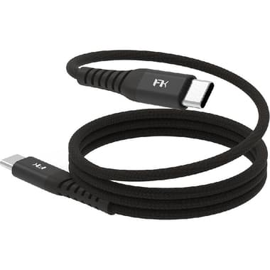 فيل تك كلييو ام USB-C الى USB-C (100 واط) سلك شحن ونقل بيانات
1 متر, 3.28 قدم, اسود